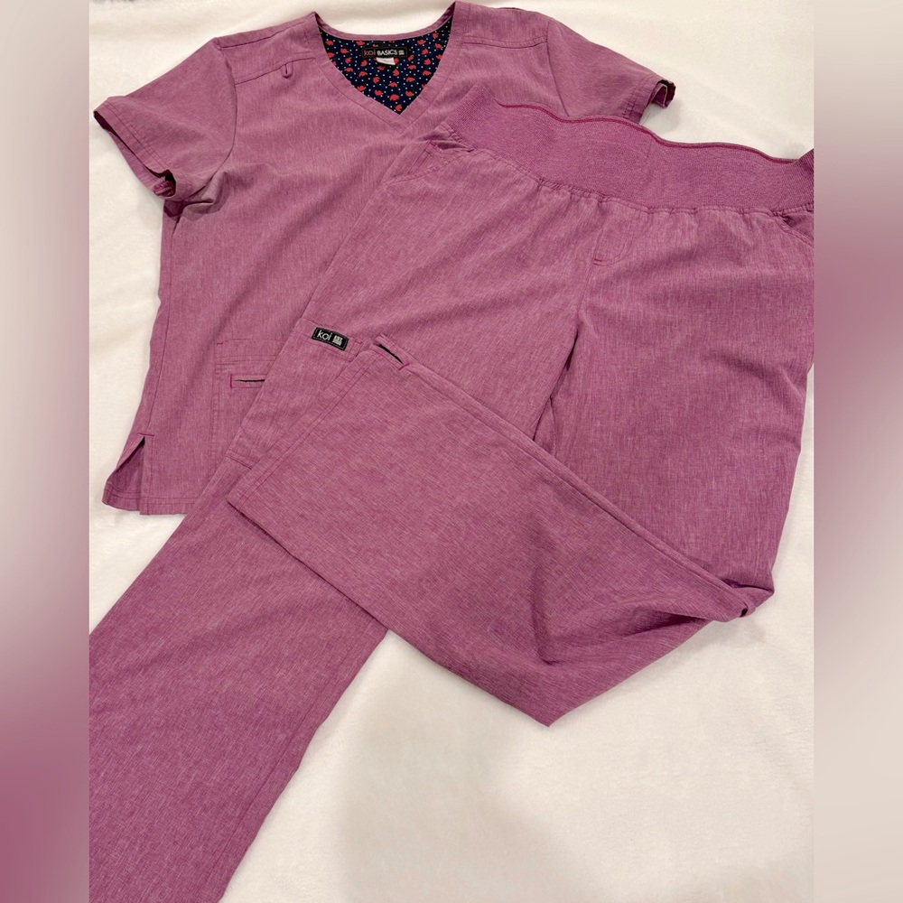 Koi basics Scrub set size Large
